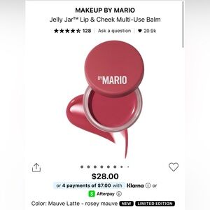 Makeup by Mario Jelly Jar Lip